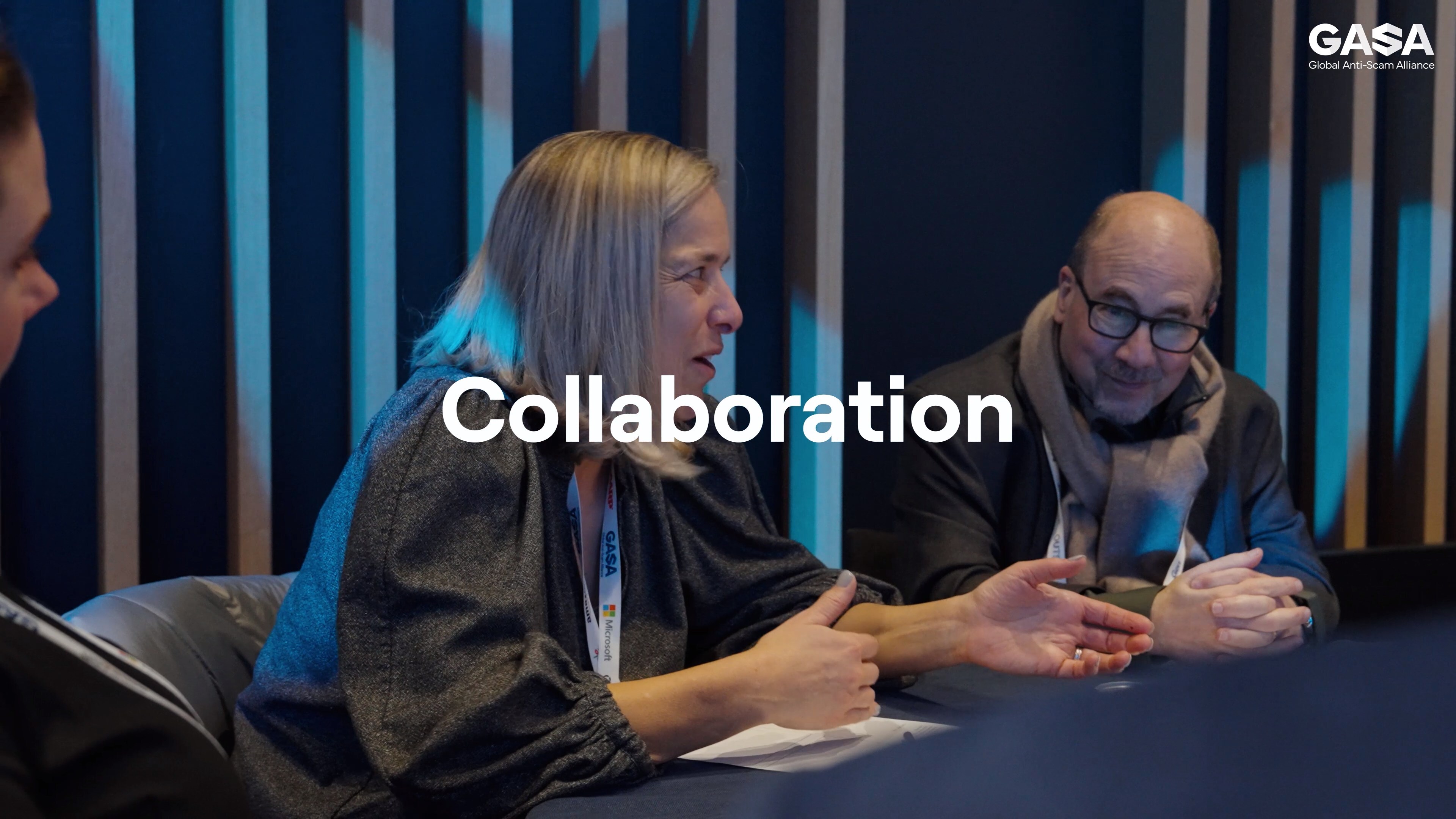 GASA members collaborating at an anti-scam summit
